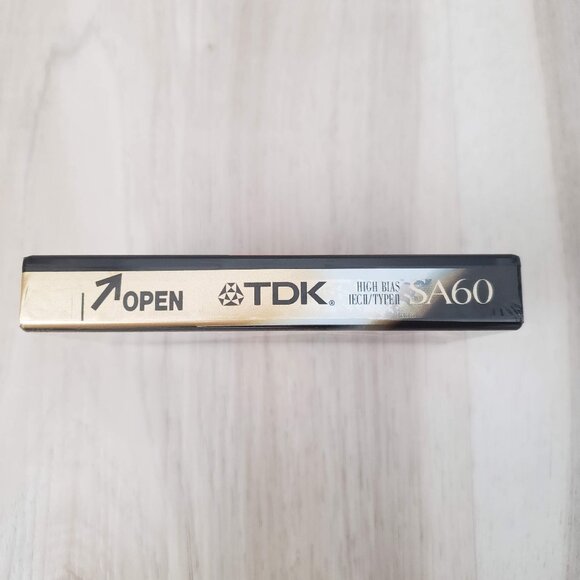 TDK SA60 High Bias Type II Blank Audio Cassette - Picture 2 of 5